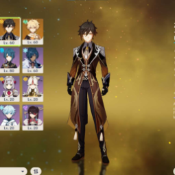 ❤️NA AR44 ❤️ 5 stars*6 Zhongli❤️Mona❤️Diluc❤️Keqing❤️Everlasting Moonglow❤️Skyward Harp ❤️ lots of 4* characters and weapons❤️ 0